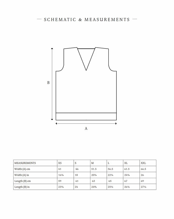 Bramble & Fleece Settle Tank Knitting Kit in Sheepsoft 4 Ply