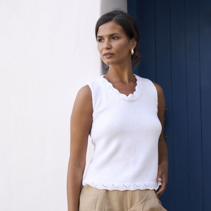 Cleora Slipover - Knitting Pattern (PDF download)