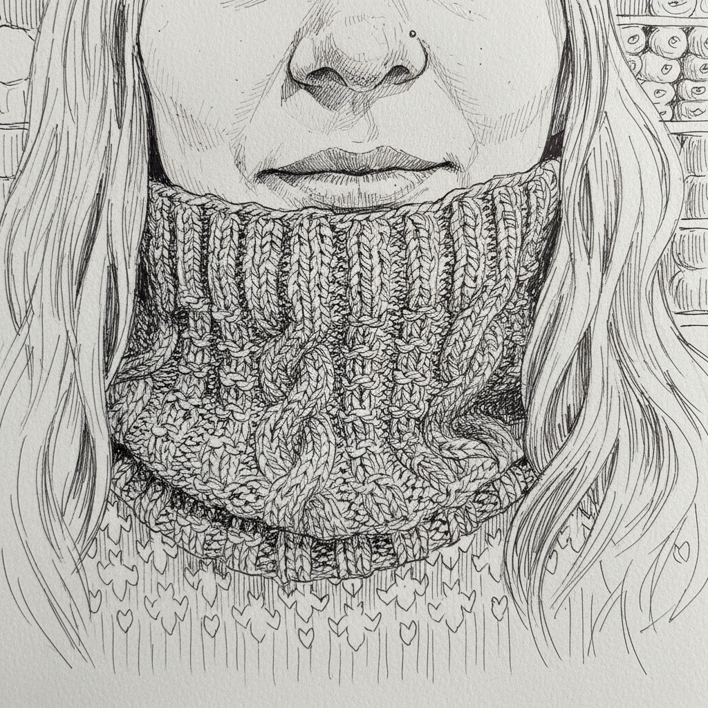 Darvel Cabled Cowl - Knitting Pattern PRE SALE