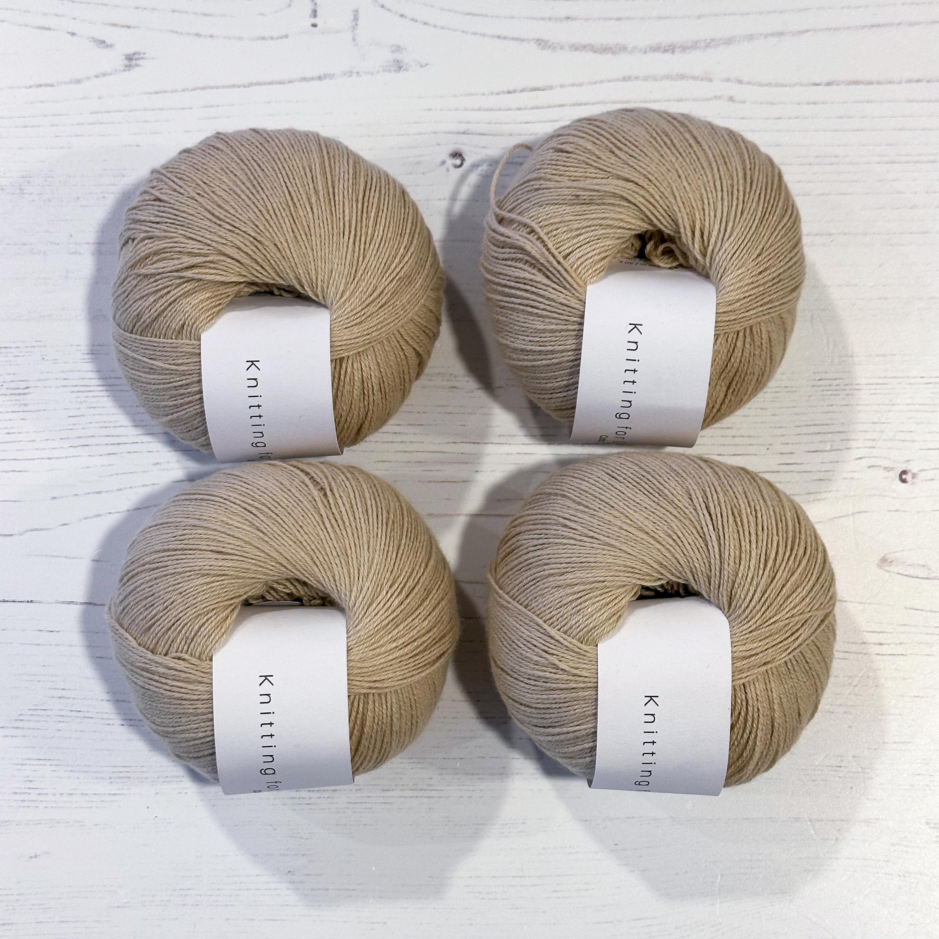 Stricken für Olive Cotton Merino