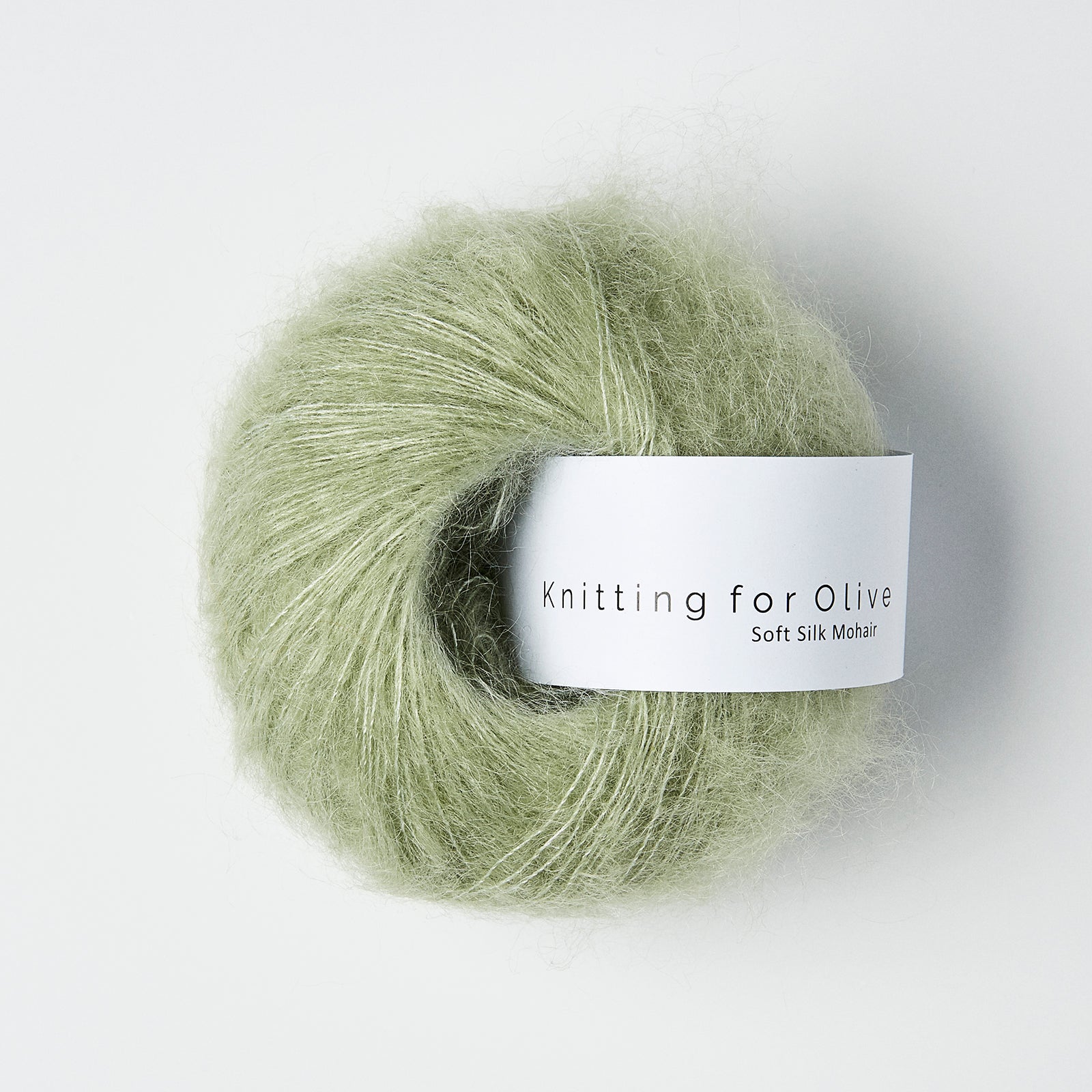 Knitting for Olive - Soft Silk Mohair 2 x 25g Dusty Artichoke - End of Dye Lot Bundle