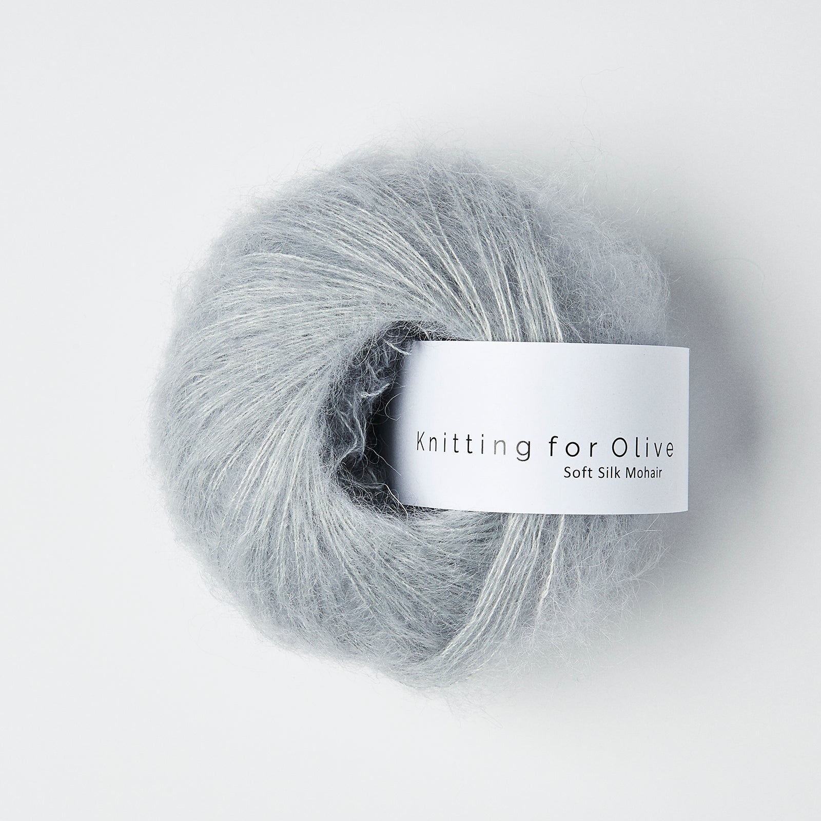 Knitting for Olive - Soft Silk Mohair 2 x 25g Soft Blue - End of Dye Lot Bundle