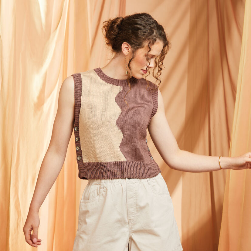 Mojave Slipover - Knitting Pattern (PDF download)