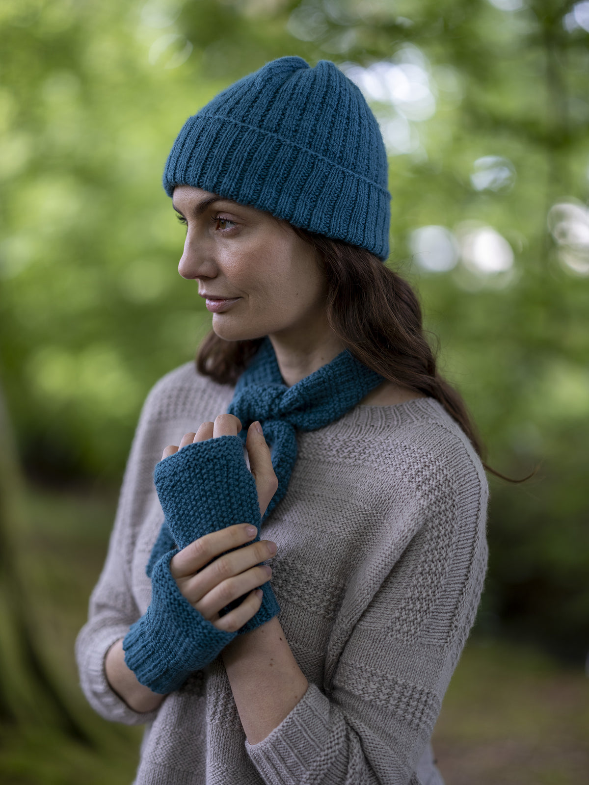 Maybole Mittens - Beginner Knitting Pattern