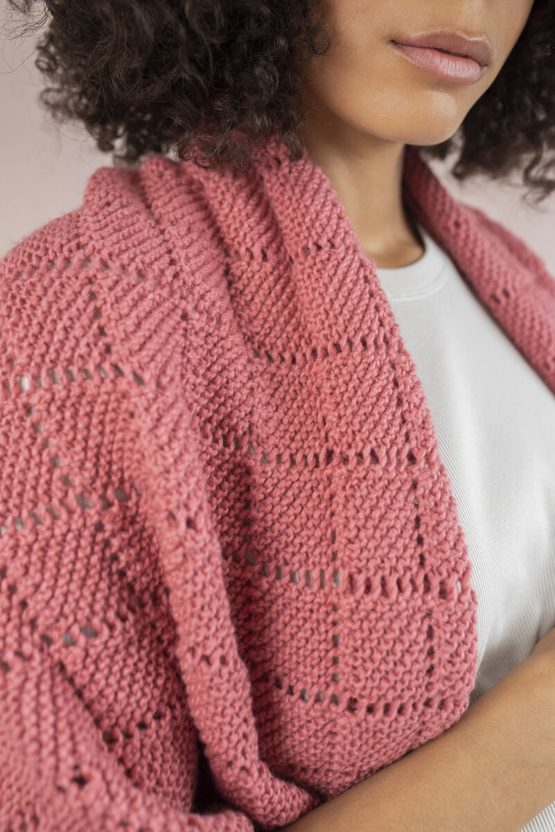 Rose Shawl - Knitting Kit