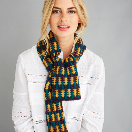 Rowan - Mayfield Scarf - Knitting Pattern (FREE PDF download)