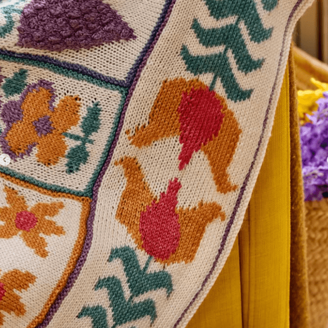 Springtime Blanket - Knitting Pattern (FREE PDF Download)