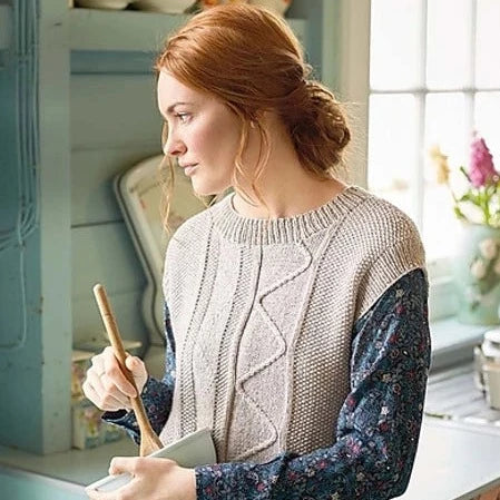 Scroll Slipover - Knitting Kit