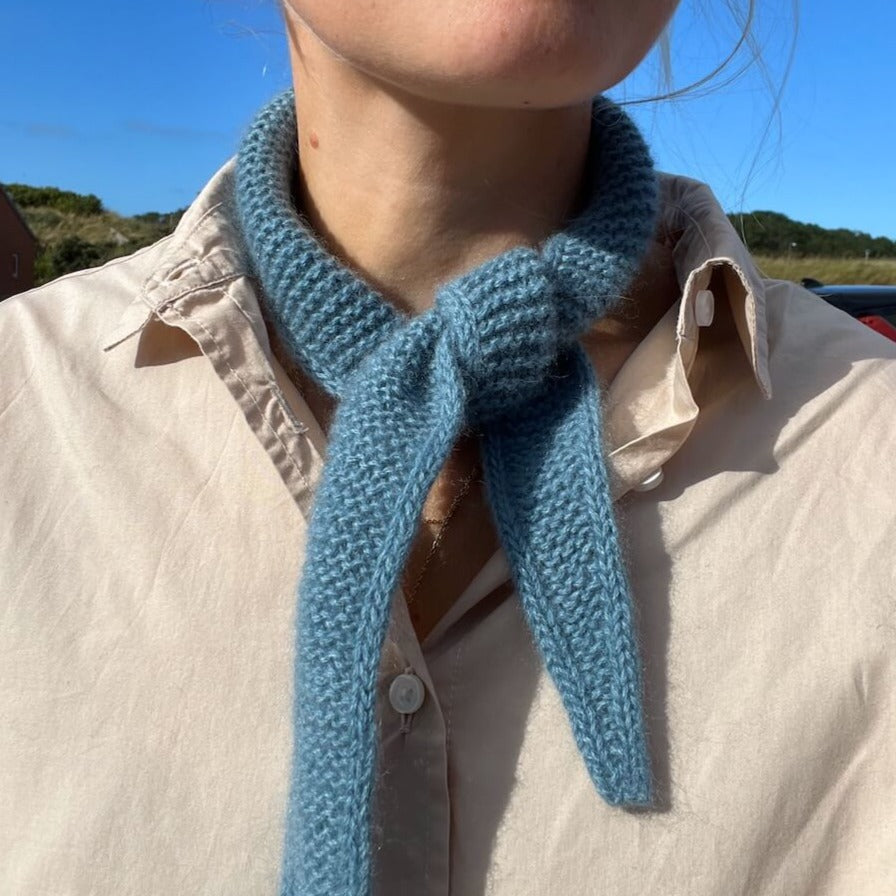PetiteKnit Sophie Scarf - Knitting Kit (Rowan Kid Classic Discontinued Colour)
