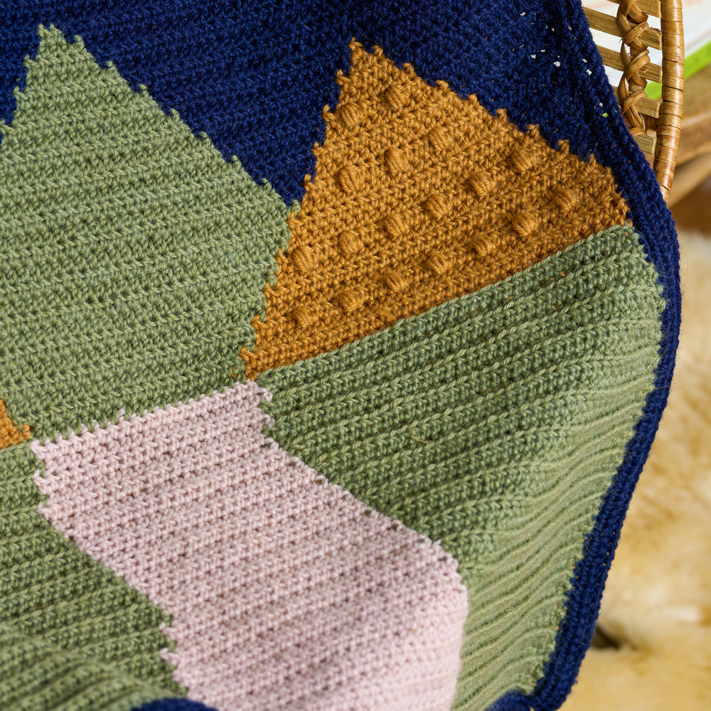 Landscape Baby Blanket - Crochet Kit