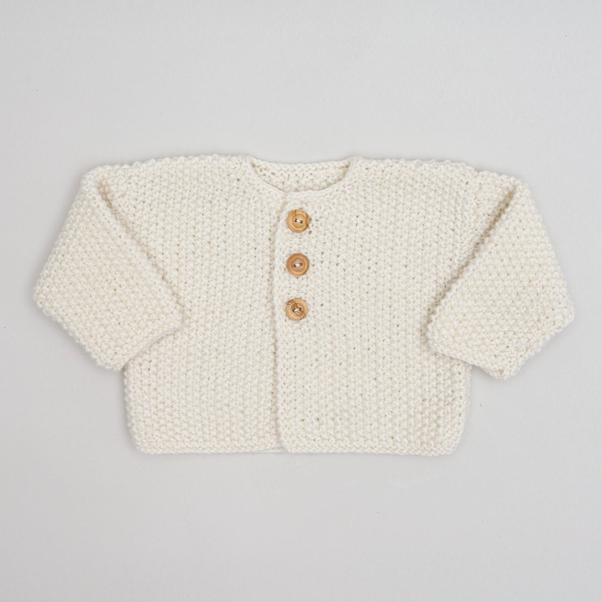 Beau Baby Cardigan - Knitting Kit