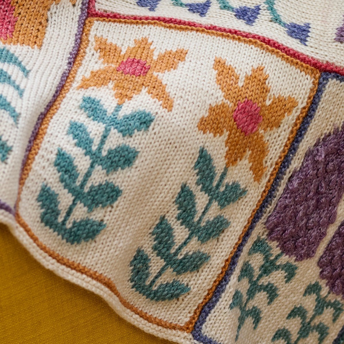 Springtime Blanket KAL/CAL Yarn Bundles - Knitting & Crochet Kit