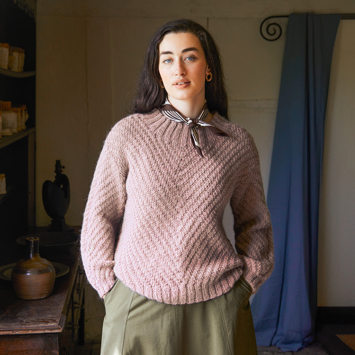 WYS Guinevere Sweater - Knitting Kit