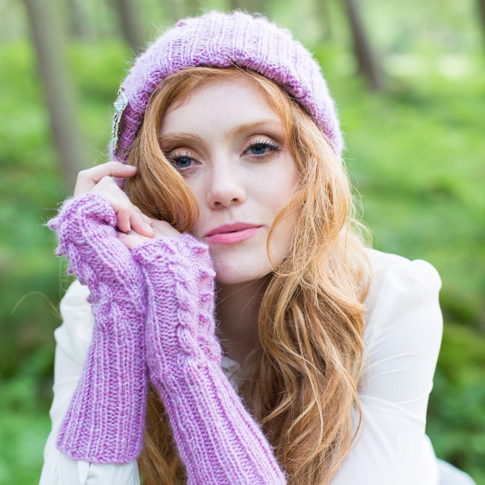 Isabelle Mütze und Handwärmer Set - Strickset