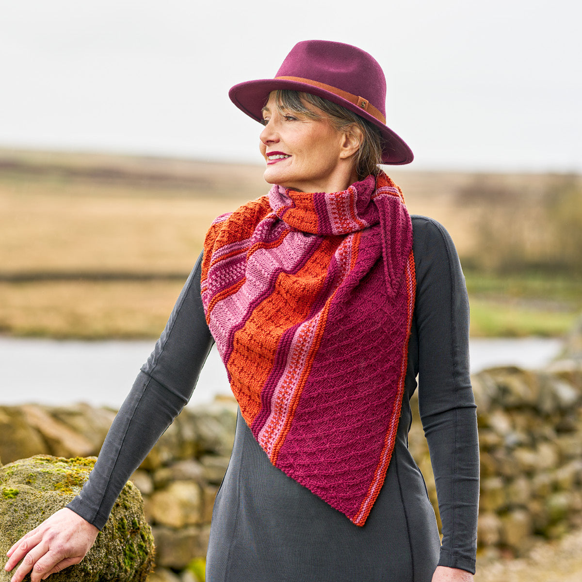 WYS Astrid Shawl - Knitting Kit