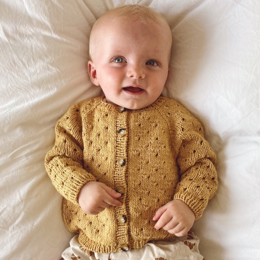 Anna's Summer Cardigan - Knitting Kit - Limited Edition in Rowan Cotton Wool