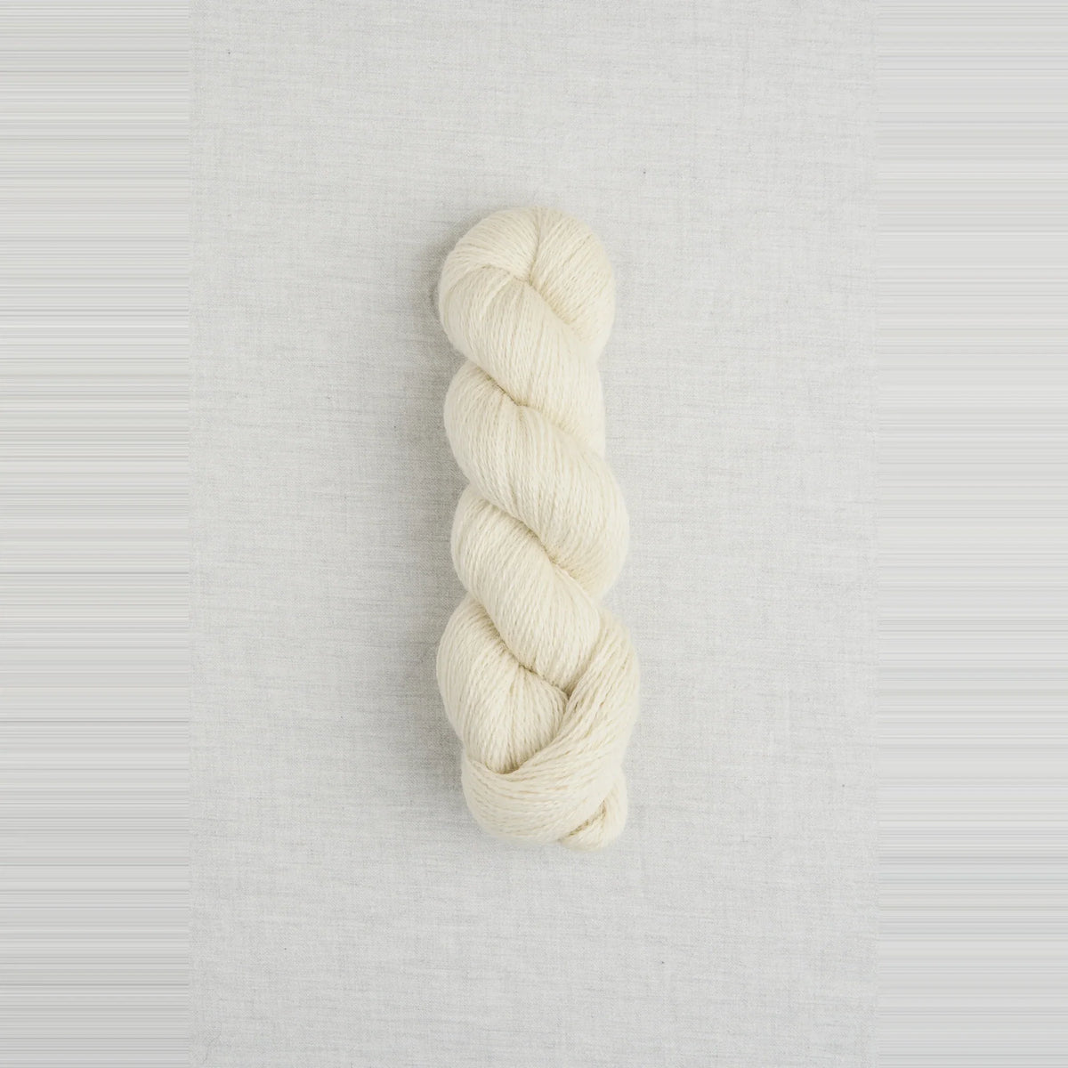 Bramble & Fleece Origin 010, undyed fine Corriedale and mohair blend yarn
