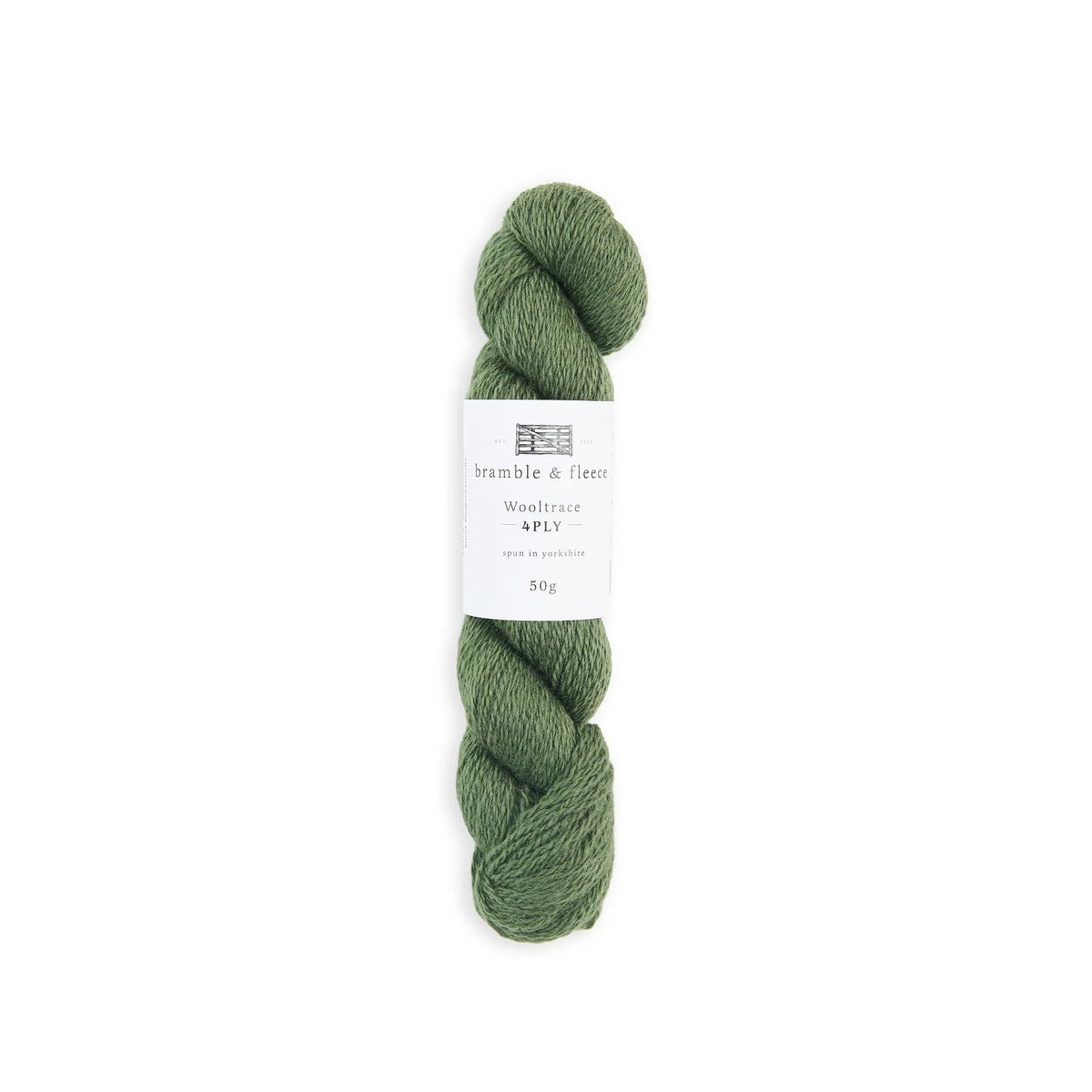 Bramble & Fleece Wooltrace 4 Ply skeins showing the range of shades