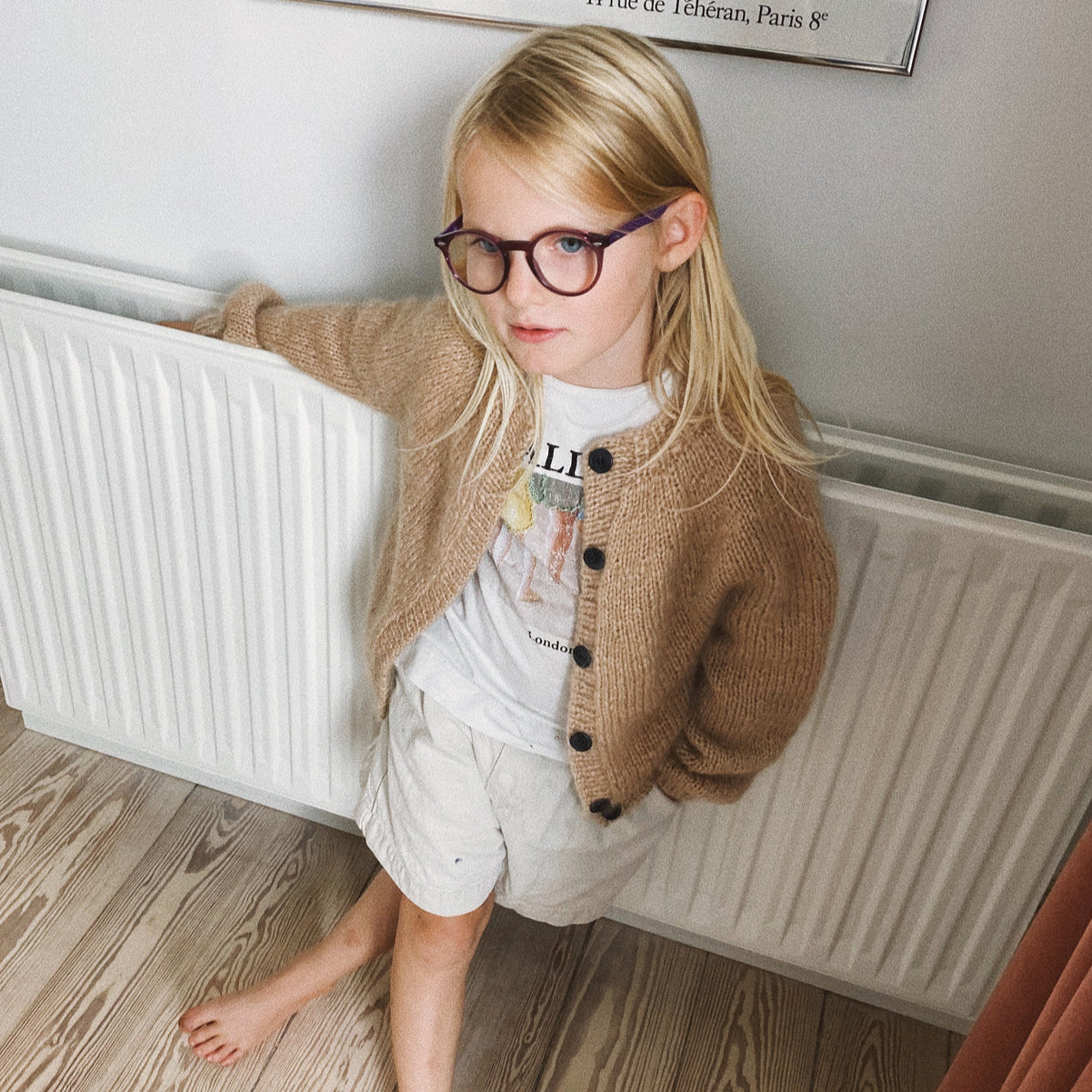PetiteKnit Novice Cardigan Junior - Chunky Edition - Knitting Pattern