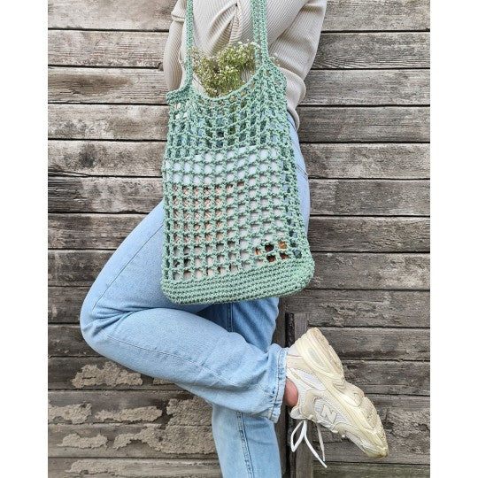 Daisy Crochet Bag (FREE PDF download)