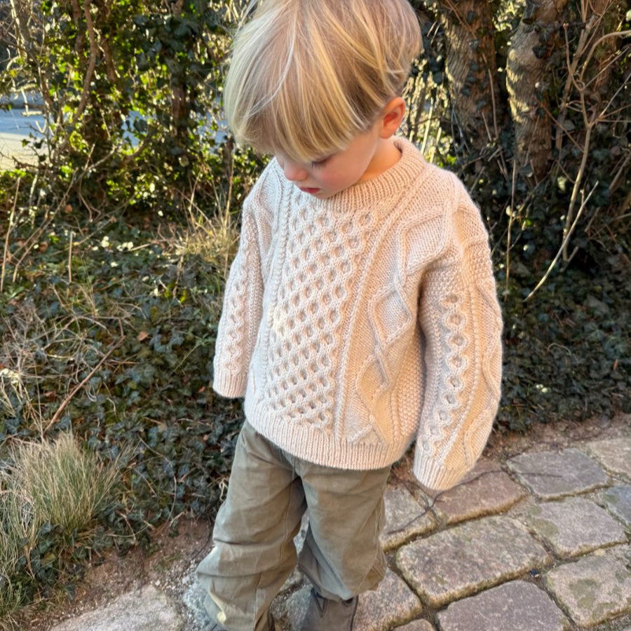 PetiteKnit Dagmar Sweater Junior - Knitting Pattern