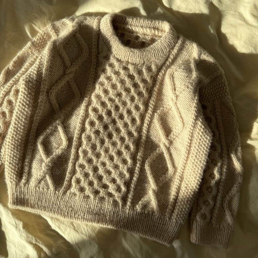 PetiteKnit Dagmar Sweater Junior - Knitting Pattern
