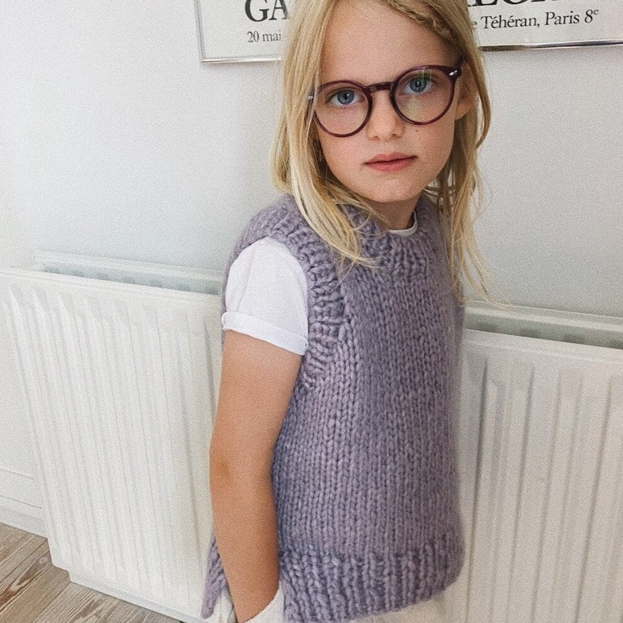 PetiteKnit Holiday Pullunder Junior - Strickmuster