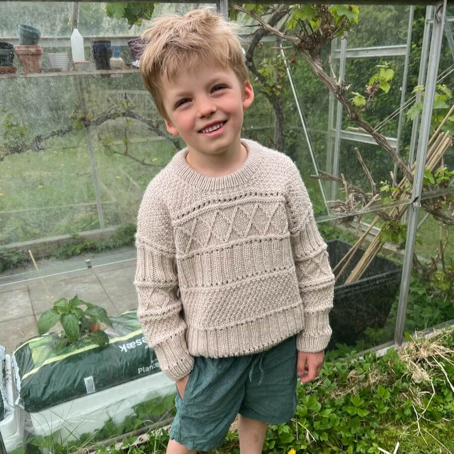 PetiteKnit Storm Sweater Baby - Strickanleitung