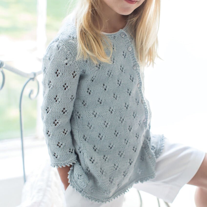 Rowan Hyacinth Cardigan Knitting Kit