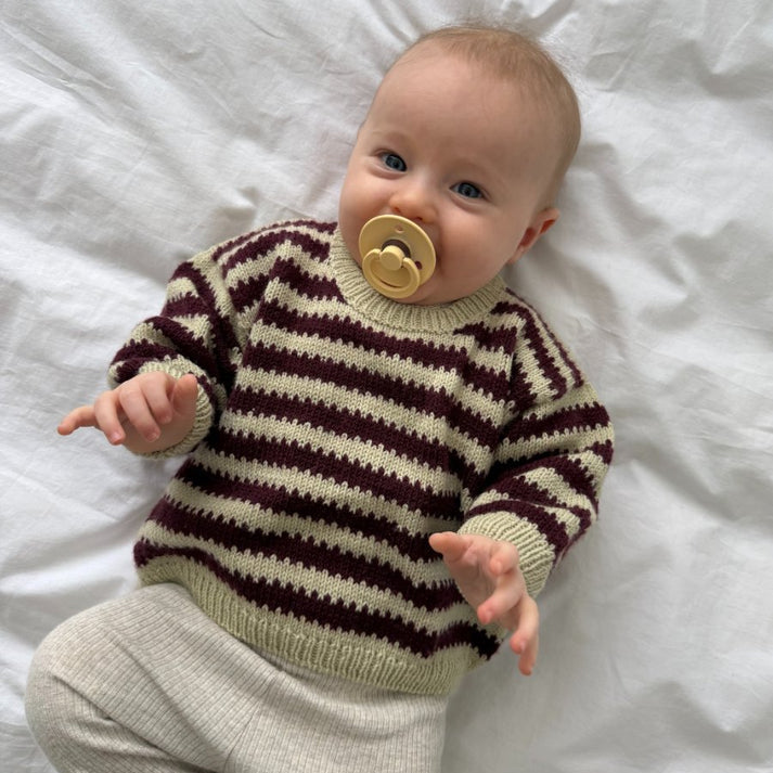 PetiteKnit Otto Sweater Baby - Knitting Pattern