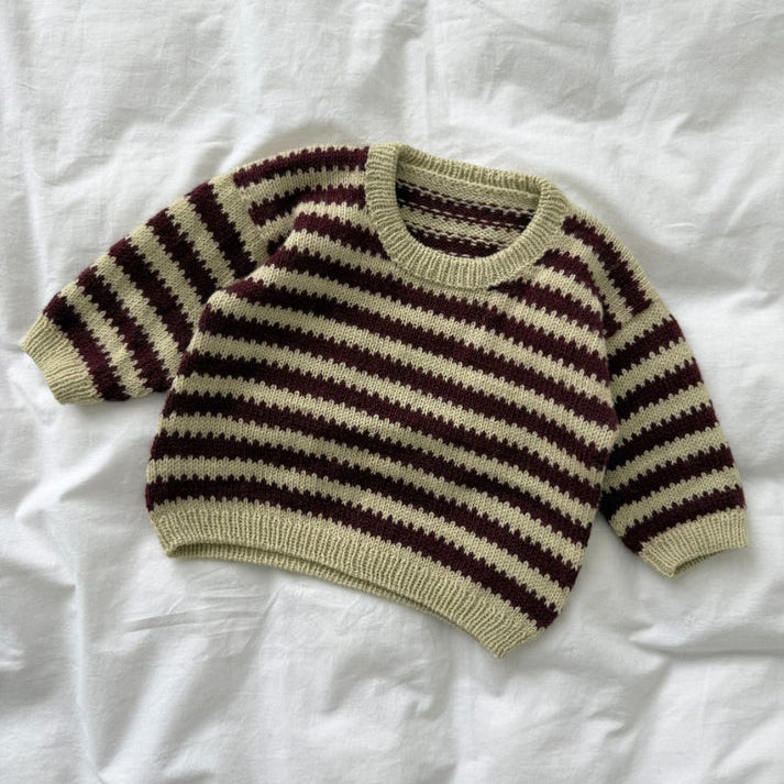 PetiteKnit Otto Sweater Baby - Knitting Pattern