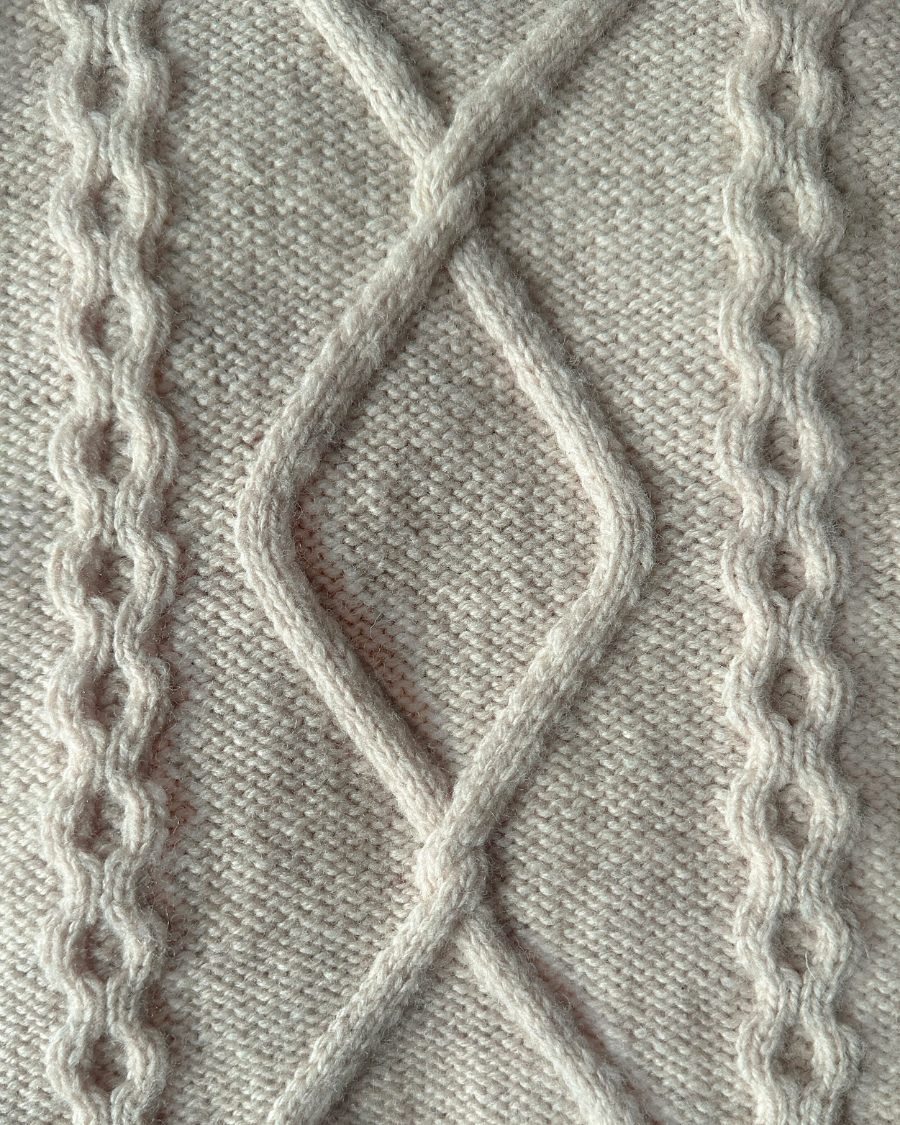 Saga Sweater texture close-up