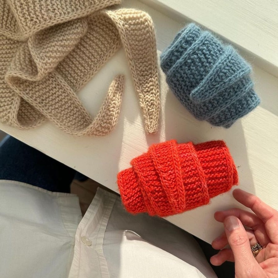 PetiteKnit Sophie Scarf - Knitting Kit (Rowan Kid Classic Discontinued Colour)