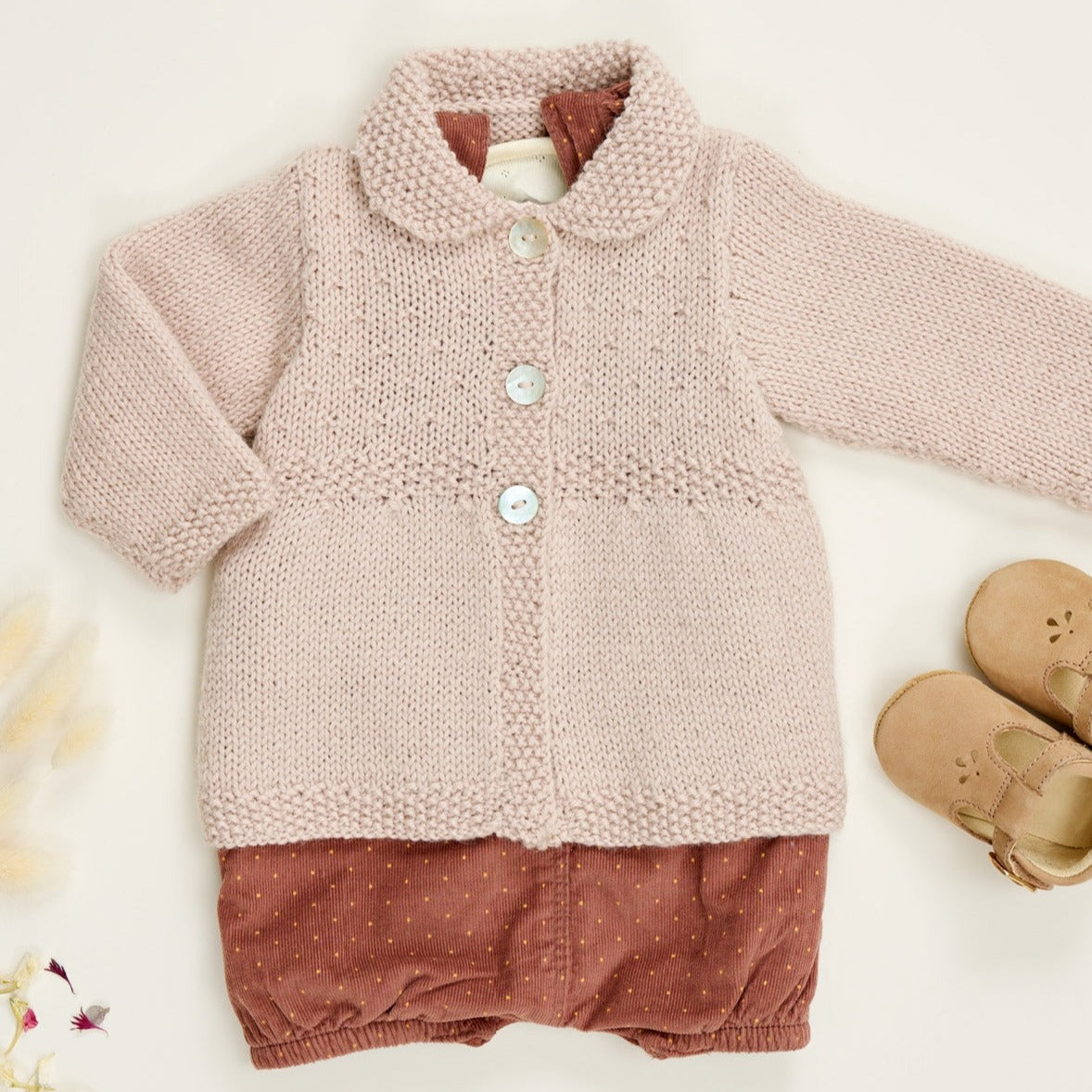 Matilda Matinee Jacket - Knitting Kit