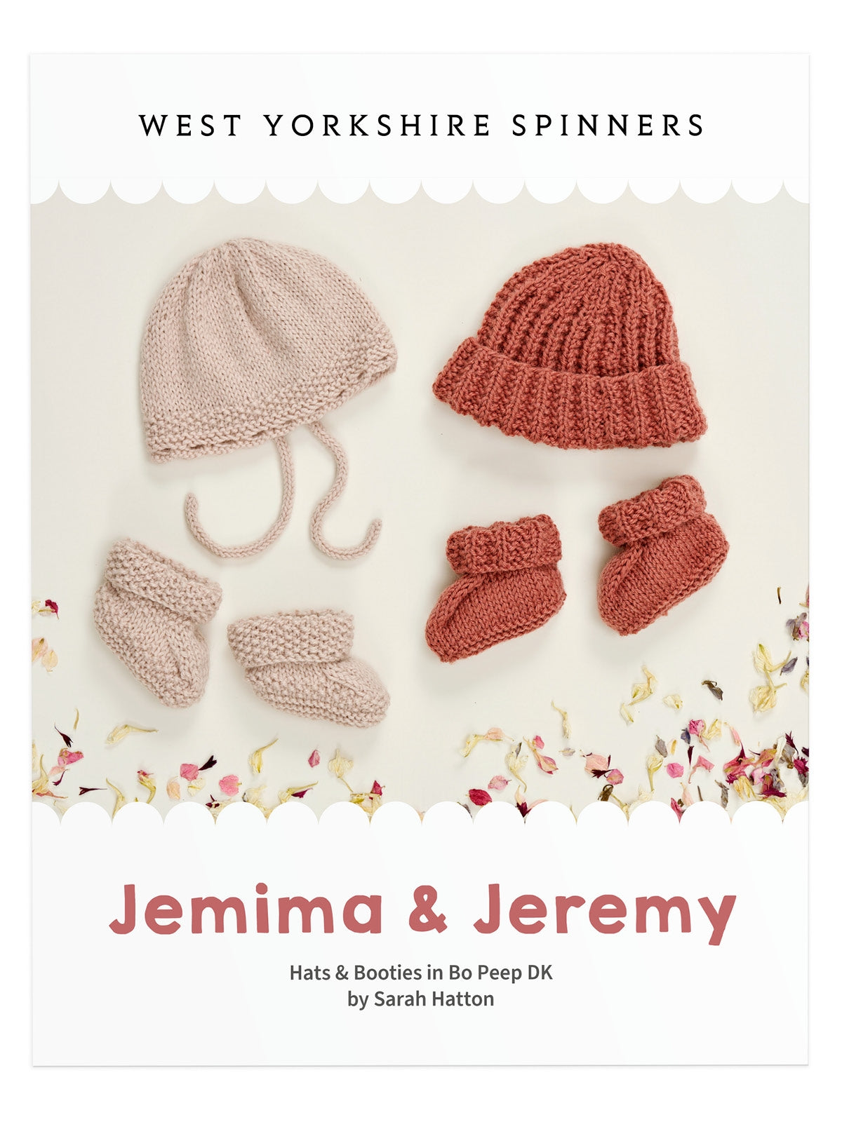 Jemima & Jeremy - Hats & Booties Set - Knitting Pattern