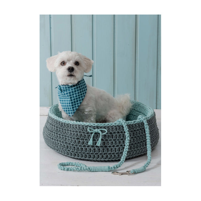 Dog Bed Crochet Pattern (FREE PDF Download)