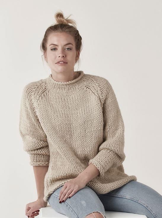 Cara Sweater - Easy Knitting Kit