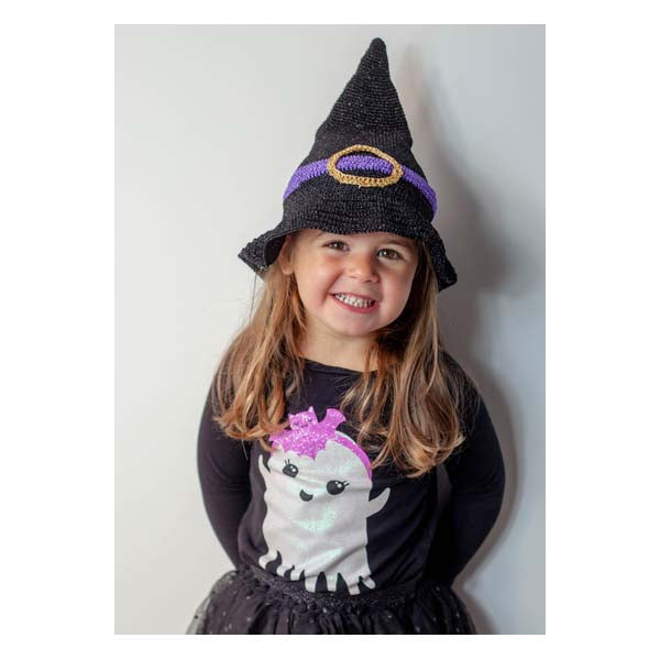 Häkelanleitung für einen Halloween-Hexenhut (PDF-Download)