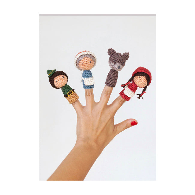 Häkelanleitung für Fingerpuppen (PDF-Download)