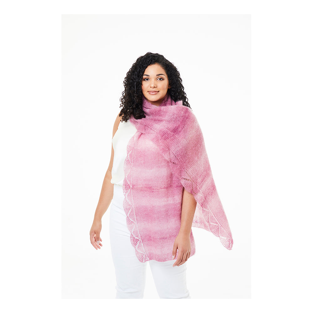 Bramble Schal - Strickset