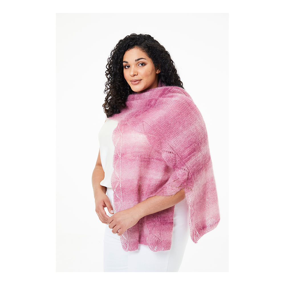 Bramble Schal - Strickset