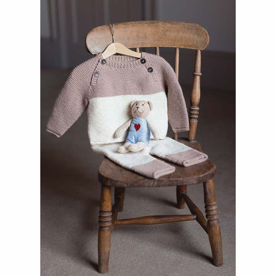 Schnittmuster für einen zweiteiligen Baby-Spielanzug von Rowan Oliver (PDF-Download)