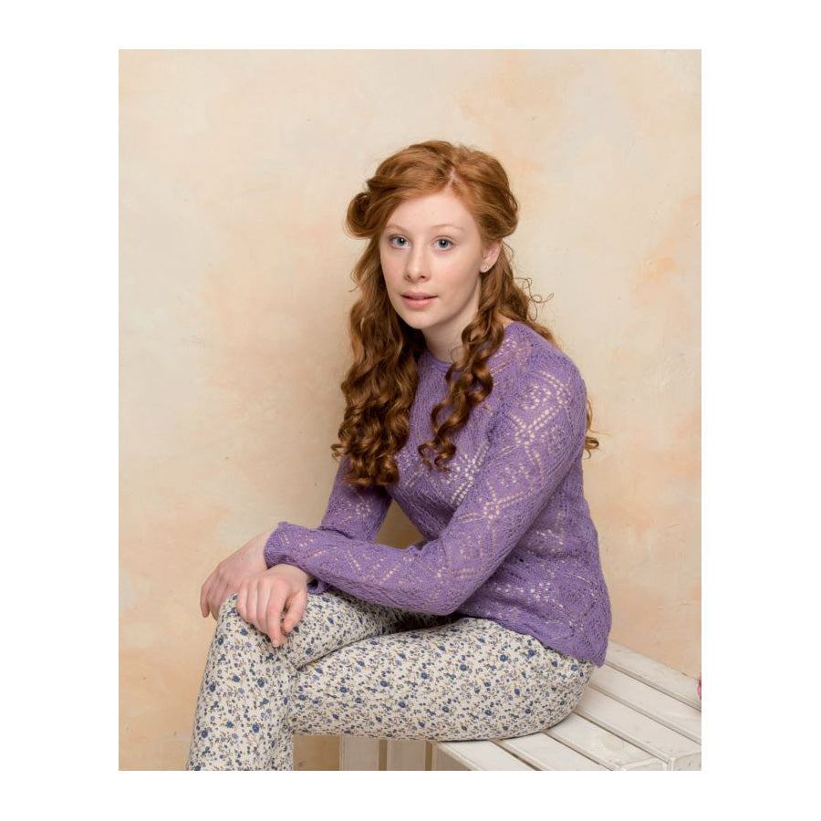 Rosa Lace Sweater (FREE PDF download)