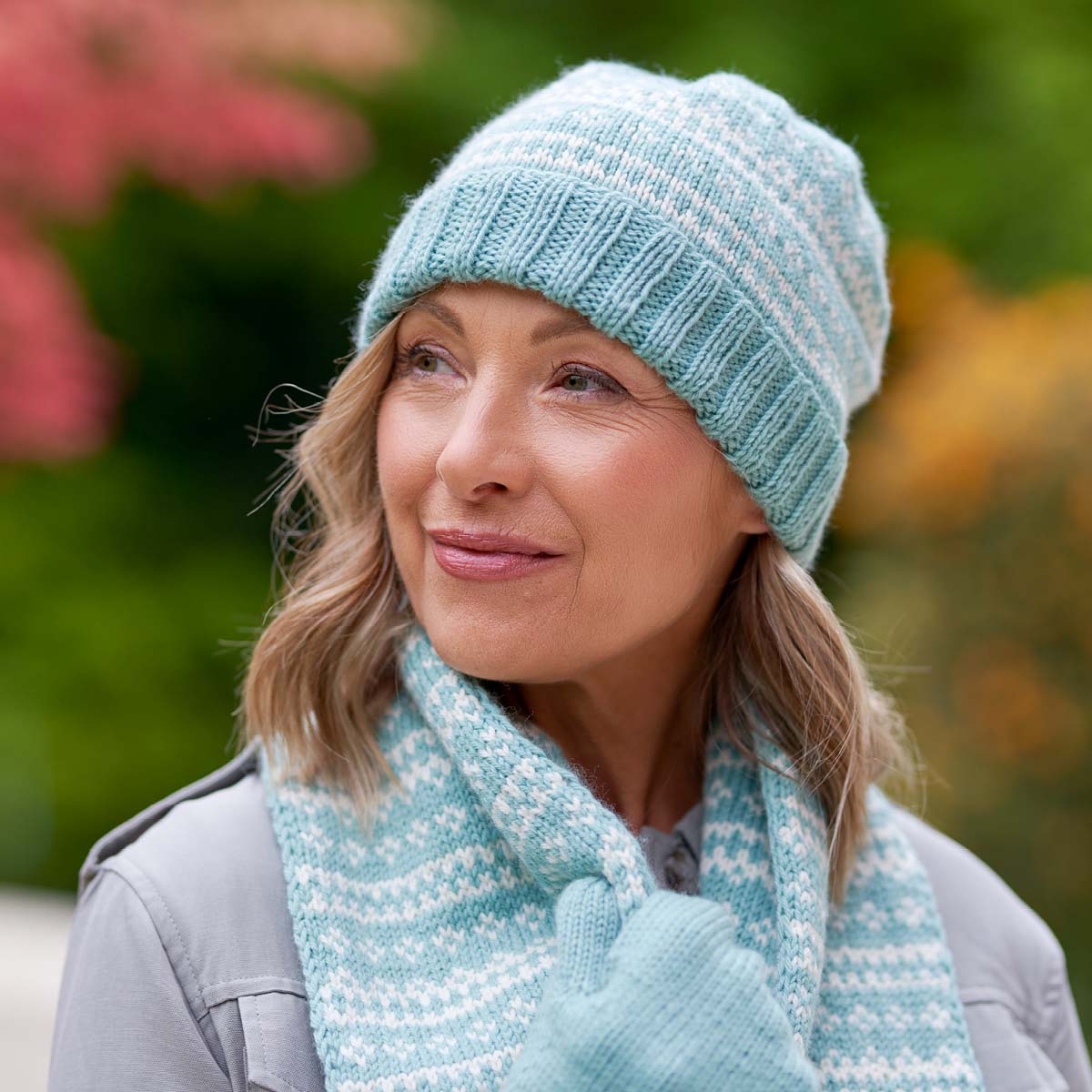 Elodie Colourwork Accessories - KnittingPatterns (FREE PDF Download)
