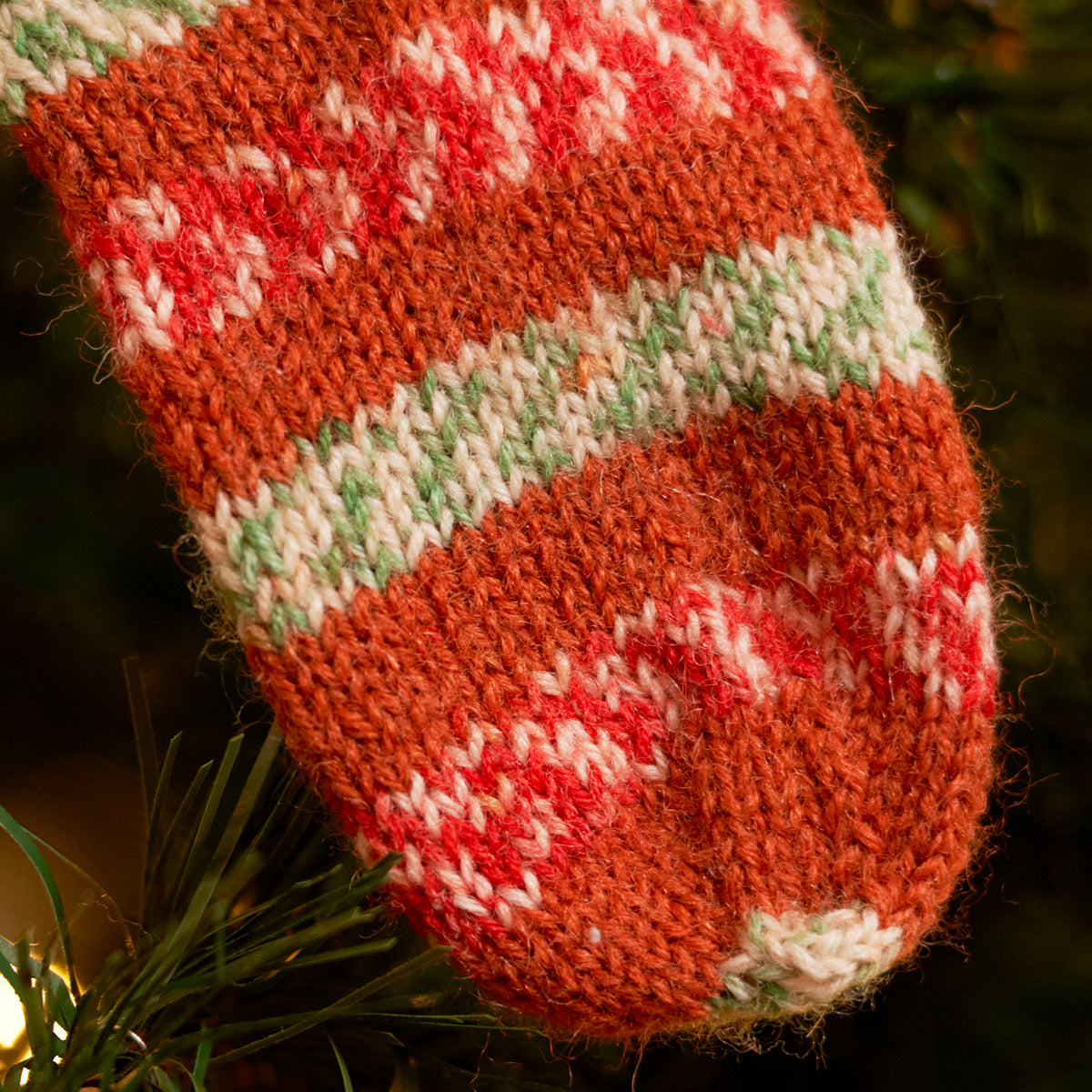 WYS Buddy - Knitted Baby Christmas Sock Pattern (FREE PDF Download)