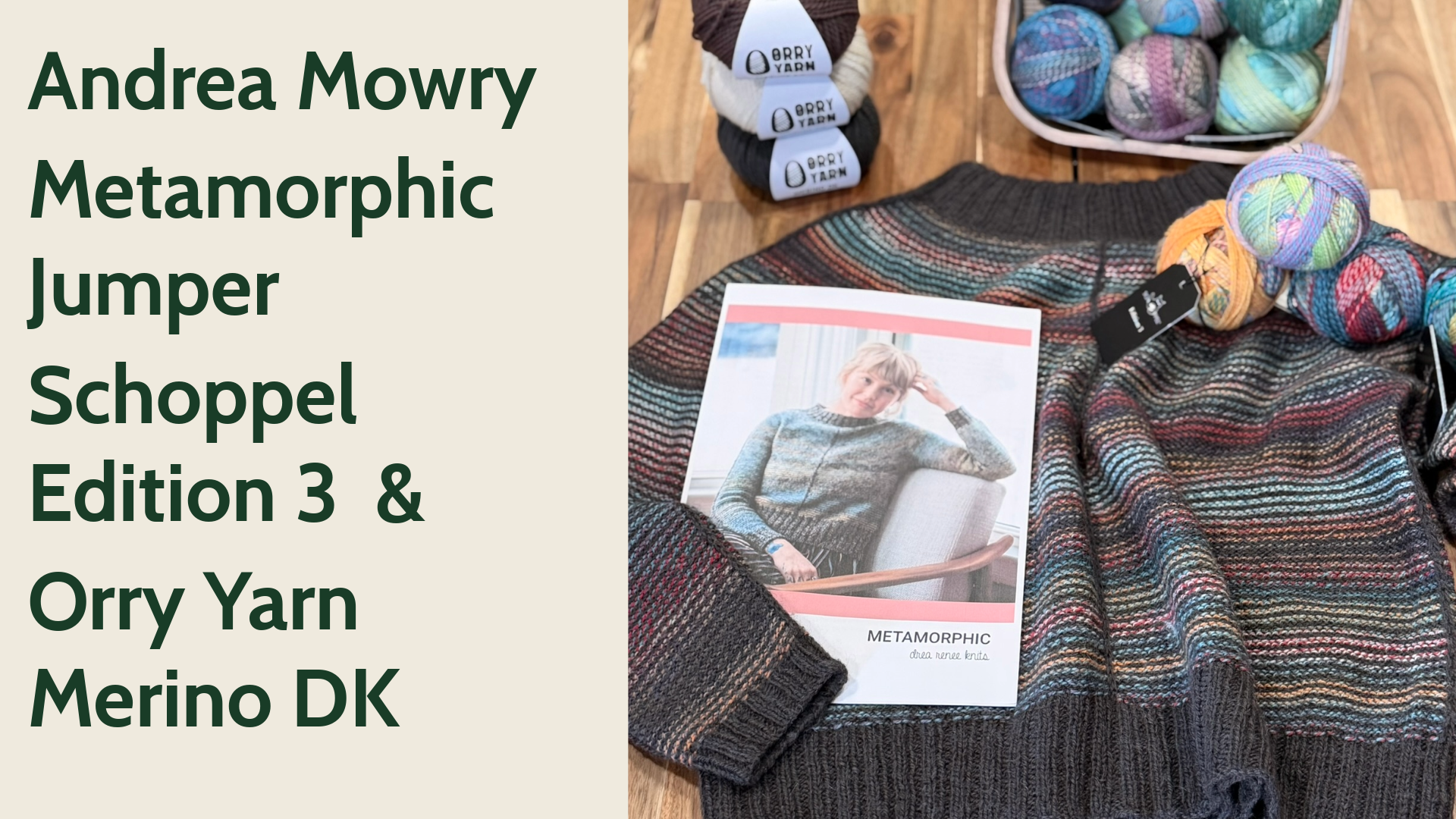 The Metamorphic Jumper with Orry Yarn