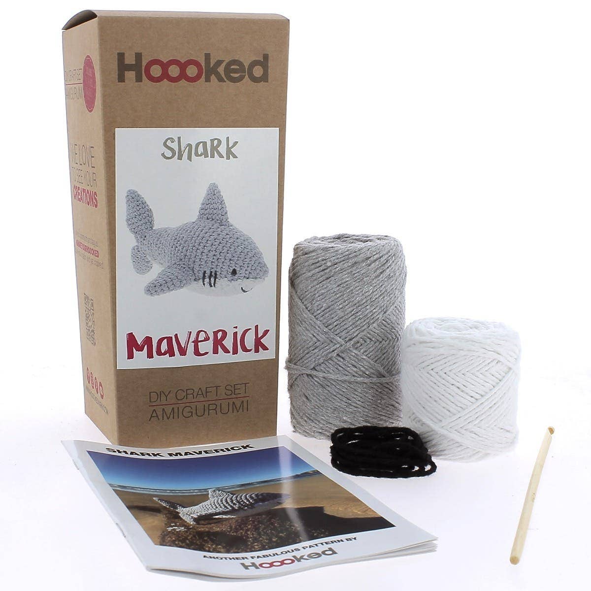 Hoooked - Maverick the Shark - Crochet Kit