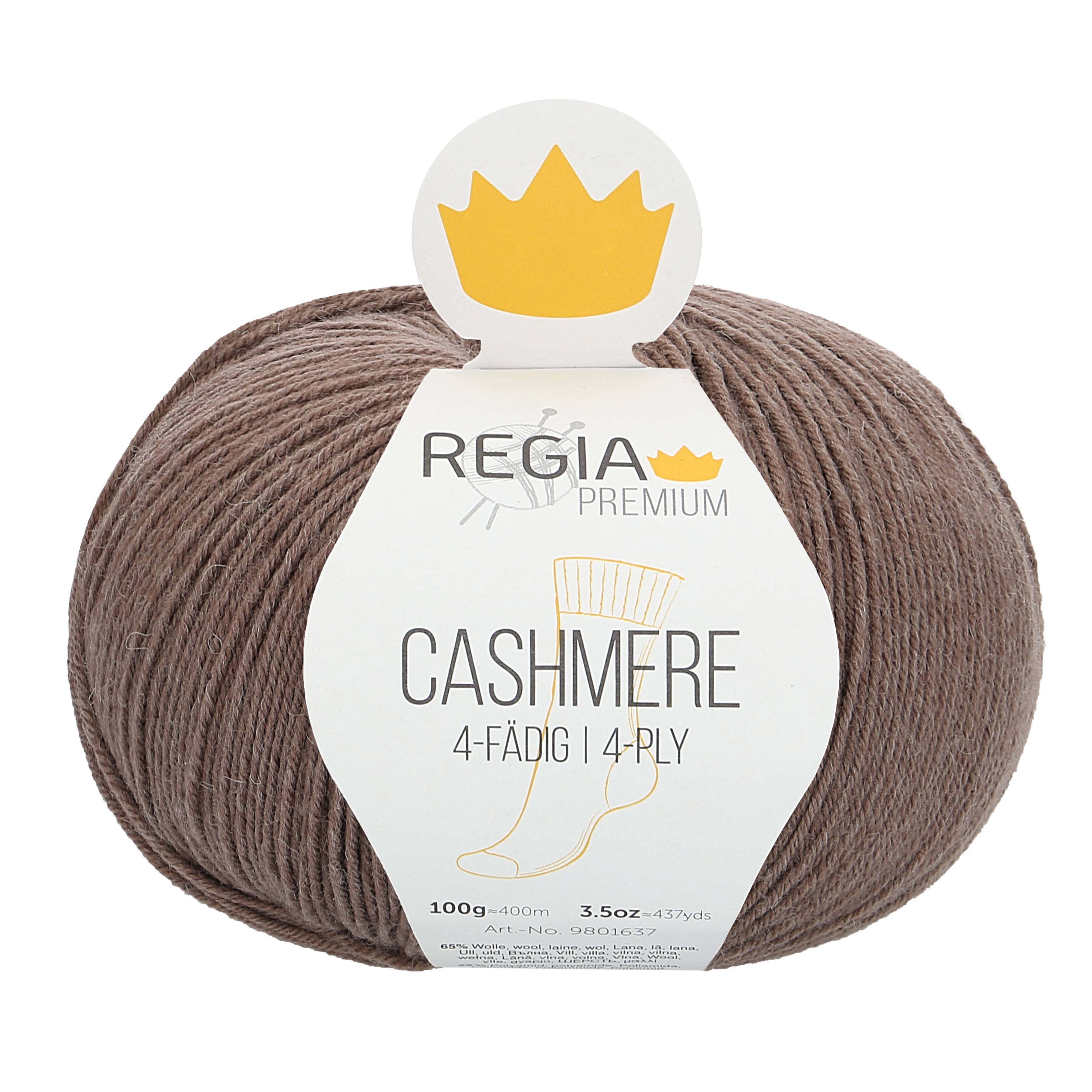 REGIA Premium Cashmere Sock Wool