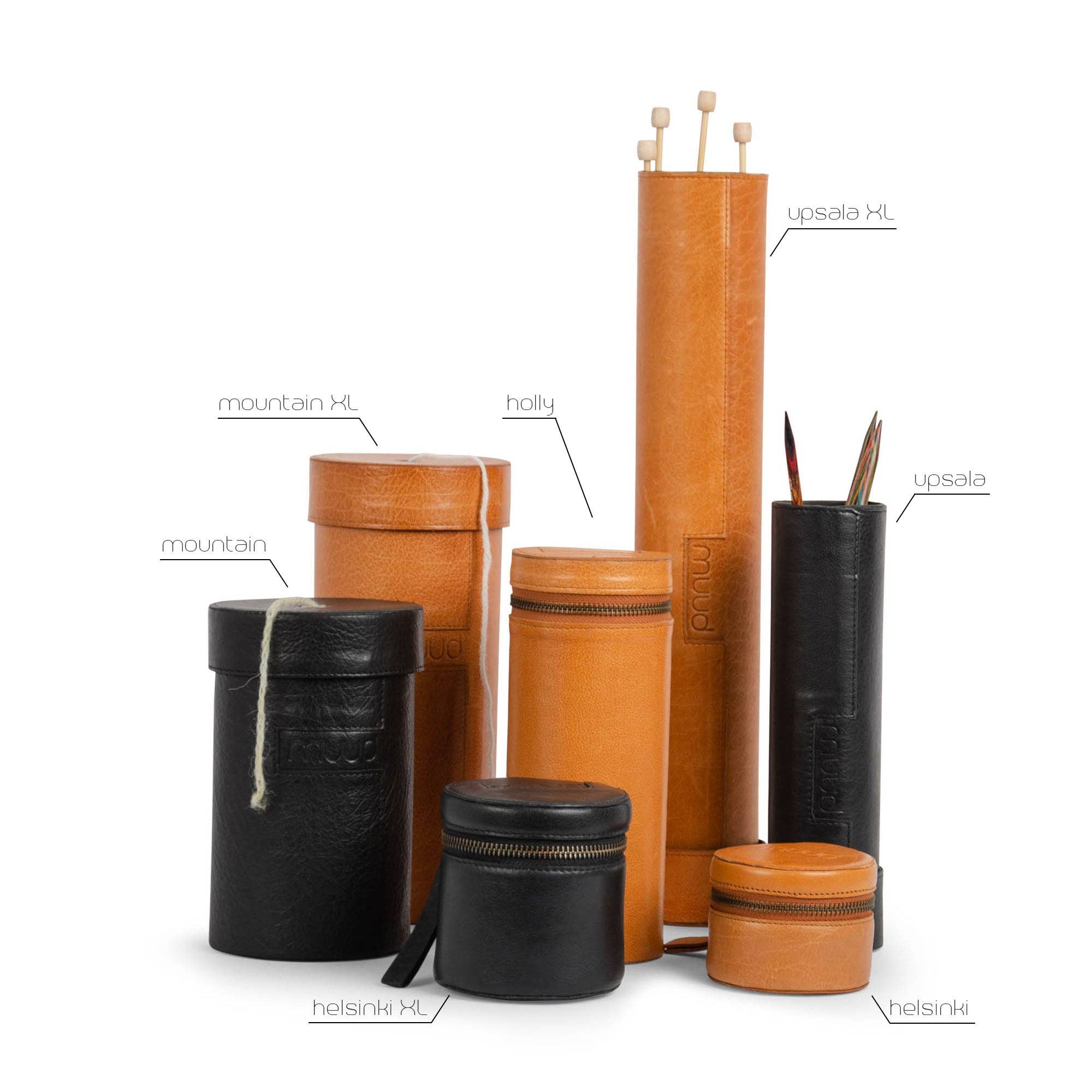 muud - Holly - Leather Storage Tube