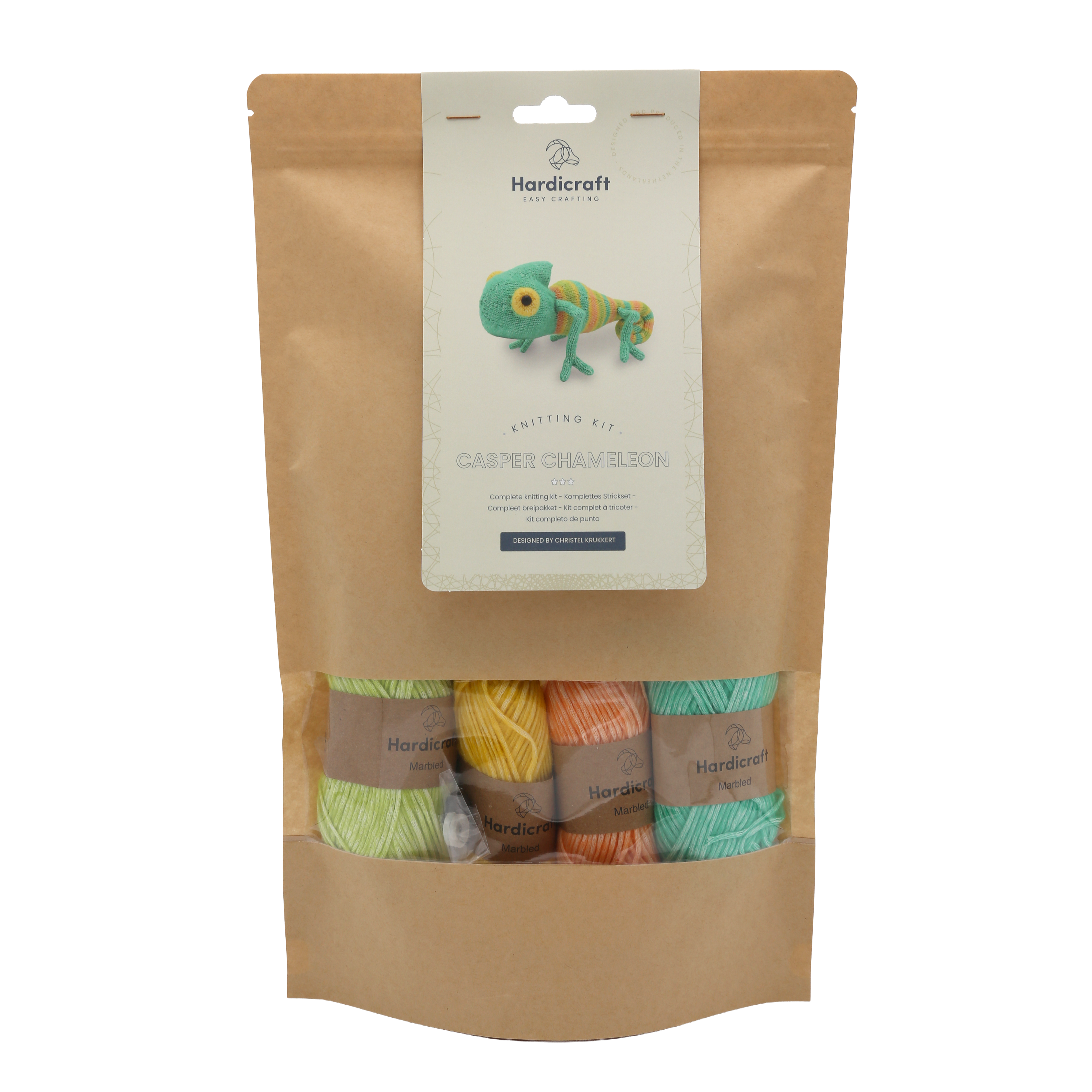 Hardicraft - DIY Knitting Kit - Casper Chameleon